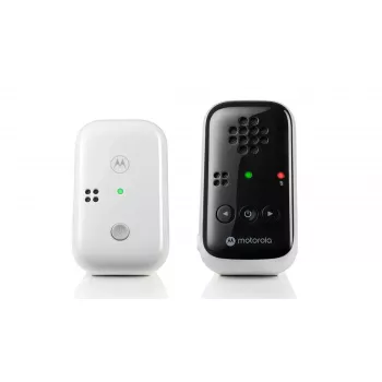 MOTOROLA PIP10 balto-juodo belaidžio garso monitoriaus komplektas 2.4 GHz