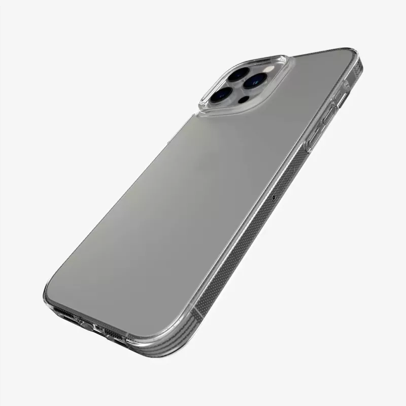 Dėklas mobiliesiems telefonams Tech21 Evo Lite iPhone 13 Pro Max — skaidrus, tinka 17 cm (6,7 colio) ekranui