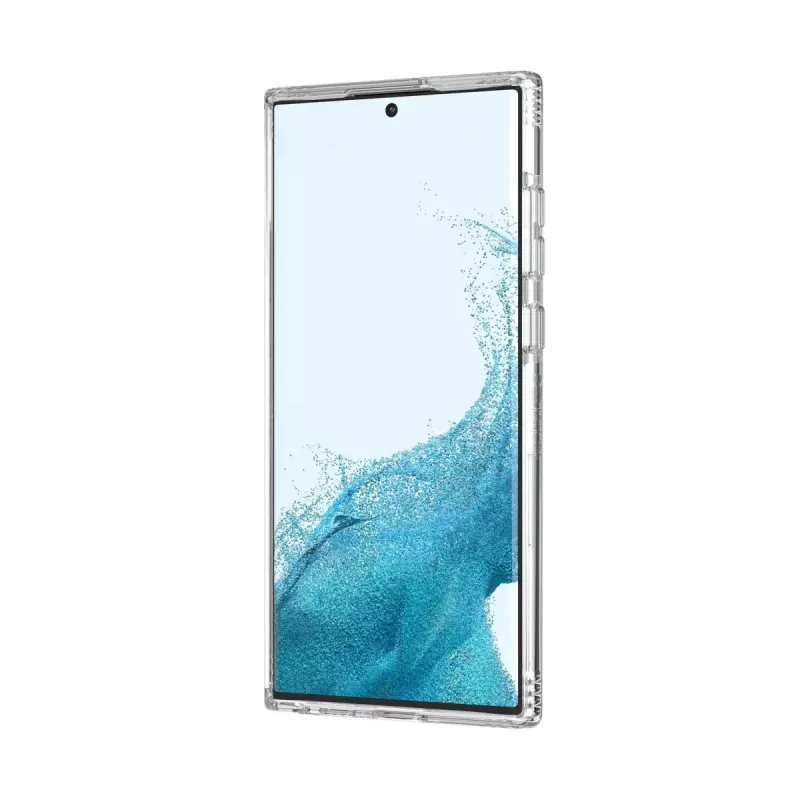 Tech21 Evo Clear permatomas dėklas Samsung Galaxy S22 Ultra 15,5 cm