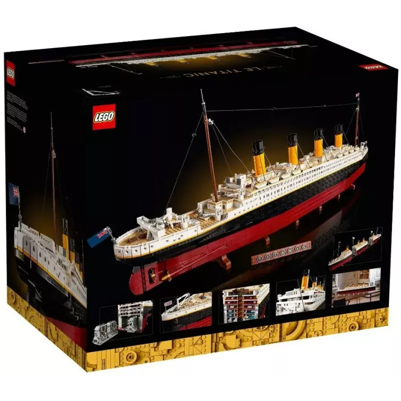 LEGO ICONS 10294 Titaniko modelio replika – 9 090 detalių, 18+