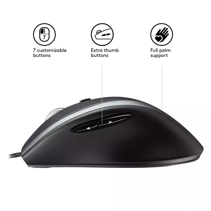 Logitech LGT-M500 USB Type-A lazerinė laidinė pelė