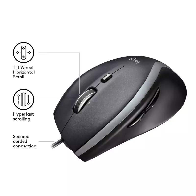 Logitech LGT-M500 USB Type-A lazerinė laidinė pelė