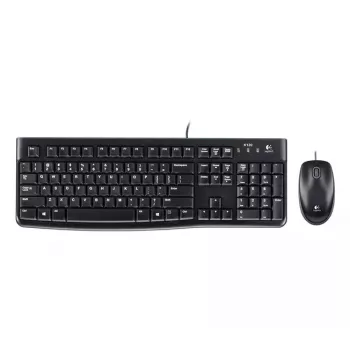 Klaviatūros ir pelės rinkinys Logitech Desktop MK120
