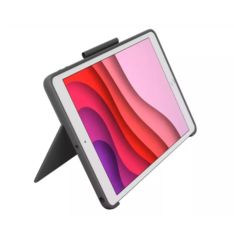 Klaviatūros dėklas Logitech Combo Touch, skirtas iPad 7, 8 ir 9 kartoms