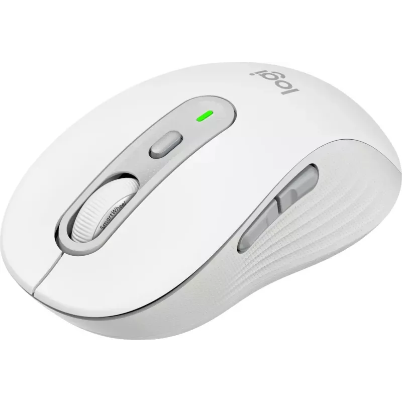 Logitech MK950 Signature Slim belaidė klaviatūra ir pelė, RF Wireless + Bluetooth, QWERTY danų/suomių/norvegų/švedų, balta