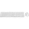 Logitech MK950 Signature Slim belaidė klaviatūra ir pelė, RF Wireless + Bluetooth, QWERTY danų/suomių/norvegų/švedų, balta