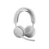 Ausinės Logitech Zone Wireless 2 ES – belaidės ir laidinės (Bluetooth, USB-C), antausinės, 1,5 m laidas, balta, 212 g