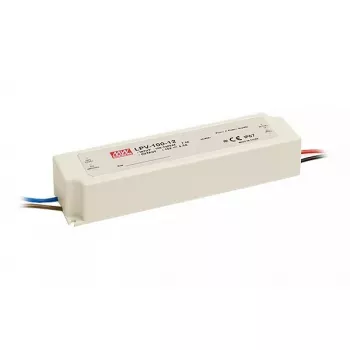 LED maitinimo šaltinis MEAN WELL LPV-100-24 Baltas 90-264V AC