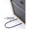 Vienviečiai nuotraukų rėmeliai Deknudt S41JL1 Baltas medinis 232x318 mm