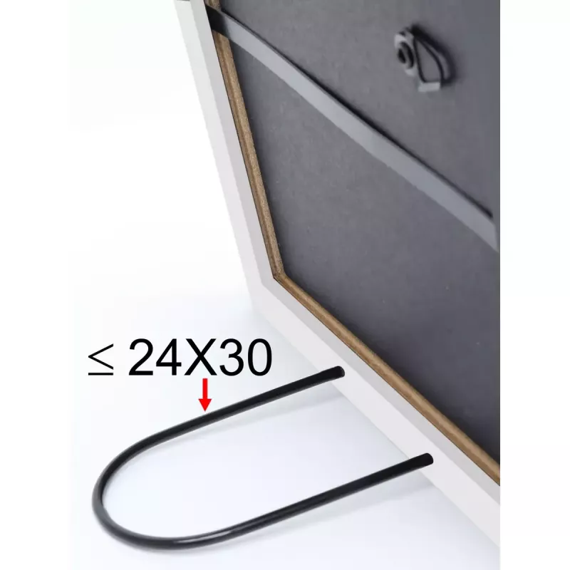 Vienviečiai nuotraukų rėmeliai Deknudt S41JL1 Baltas medinis 232x318 mm