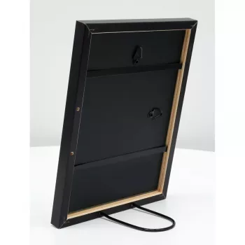 Vienvietis nuotraukų rėmelis Deknudt S41JL2 juodas medinis 318x232 mm