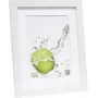 Foto rėmelis Deknudt S66KF1 P1 13x18 medinis baltas su paspartu 13x18 cm