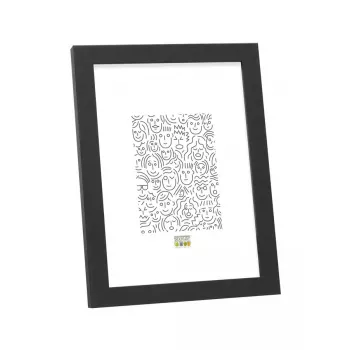 Vienas nuotraukų rėmelis Deknudt S44CF2 1 juodas stiklas MDF 150x200mm