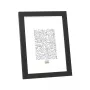 Vienas nuotraukų rėmelis Deknudt S44CF2 1 juodas stiklas MDF 150x200mm