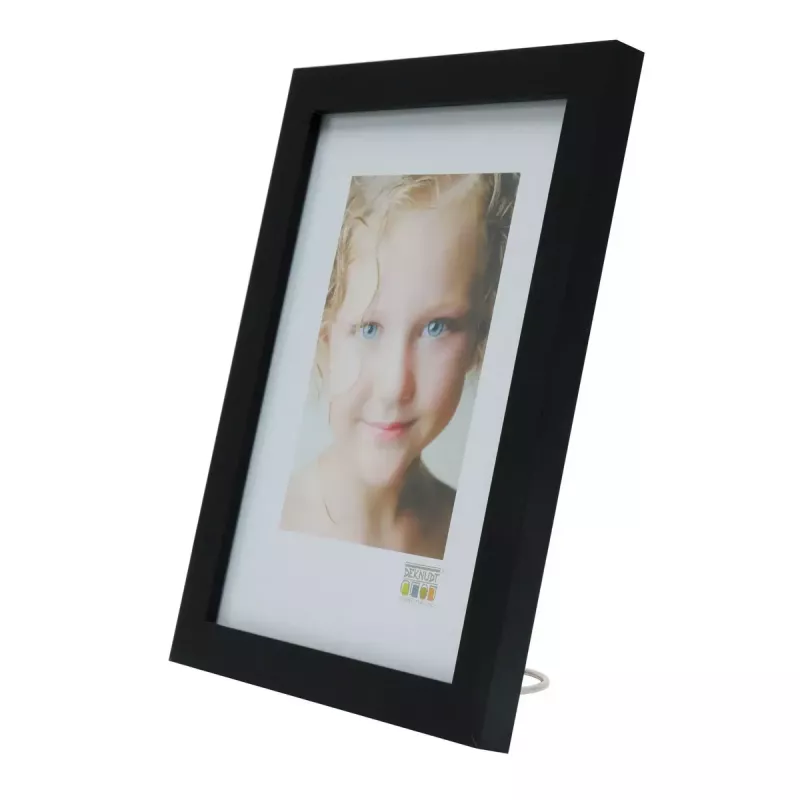 Vienas nuotraukų rėmelis Deknudt S44CF2 Juodas 20x30 Stiklas MDF