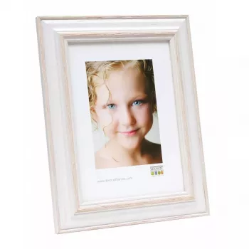 Vienas paveikslėlių rėmelis Deknudt S221H1 smėlio ir baltos spalvos 150mm x 200mm