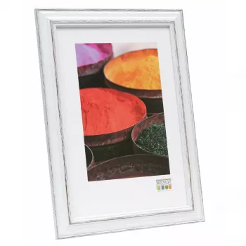 Vieno nuotraukos rėmelis Deknudt S221H3 juoda balta mediena 180x230 mm