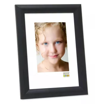 Vienas paveikslėlių rėmelis Deknudt S40CL2 Black Wood 15x20 cm