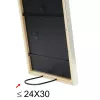 Vienas nuotraukų rėmelis Deknudt S41JD1 Sidabrinis 311x434 mm