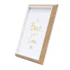 Vieno paveikslėlio rėmelis Deknudt S46WG4P1 ruda balta 199x259 mm