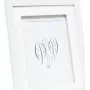 Deknudt dvigubas pasepartu rėmelis S65KK1 baltas 15x20 cm medinis