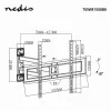 Stovas televizoriui Nedis TVWM1550BK 94–177,8 cm (37–70 col.), VESA 600x400, 25 kg, juodas