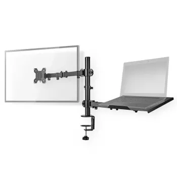 Monitoriaus laikiklis Nedis MMSISNB110BK 81,3 cm 32 coliai, ant stalo, juodas