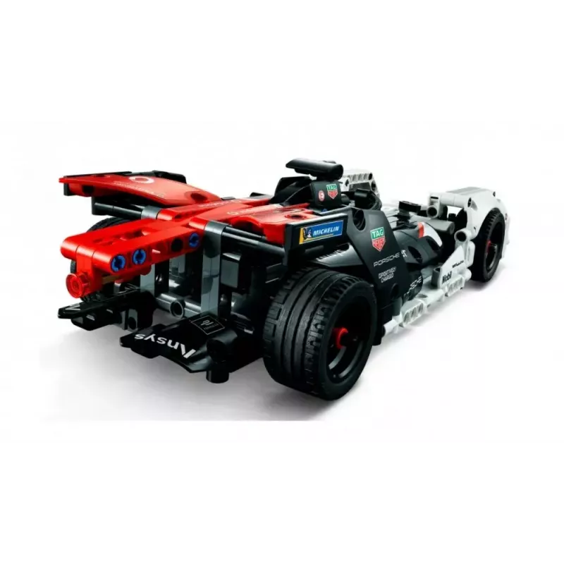 LEGO konstruktoriaus rinkinys Formulė E Porsche 99X Electric modelis 42137 – statybinis žaislas