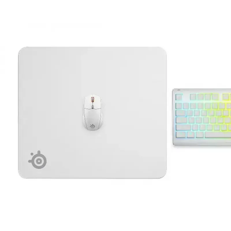 Pelės kilimėlis SteelSeries QcK Large White 490x420 mm mikropluoštas