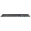 Klaviatūra LogicKeyboard SKB-TM-UK pilno dydžio USB + Bluetooth, QWERTY JK anglų, titano spalvos