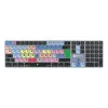 Pilno dydžio Bluetooth klaviatūra LogicKeyboard LKB-MCOM4-TM – QWERTY vokiškas išdėstymas, 109 klavišai, pilka titano spalva