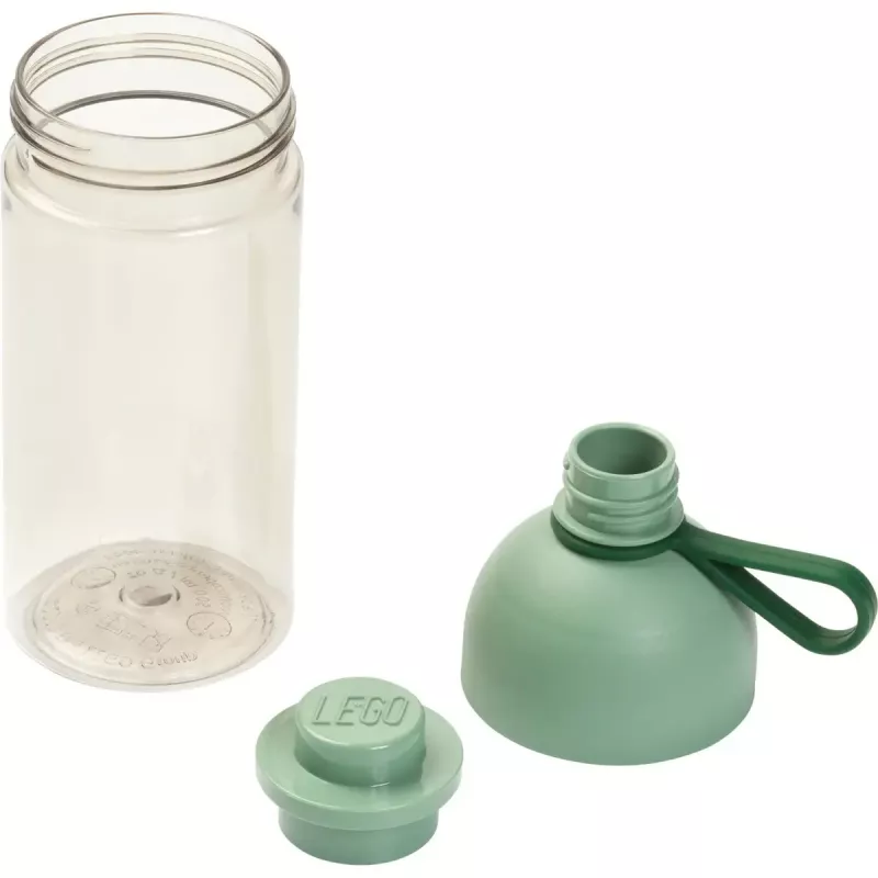 Vandens butelis room copenhagen 0,5 L – šviesiai žalias/permatomas, daugkartinis plastikinis butelis