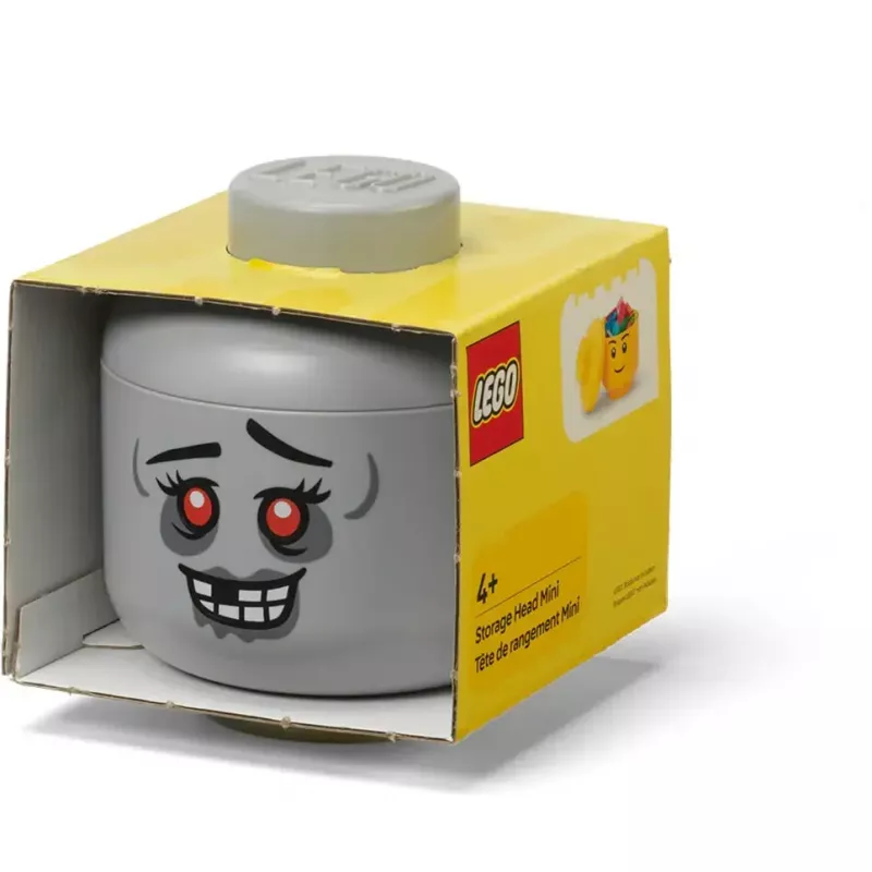 Mini laikymo galva 'Zombie' room copenhagen – pilka, LEGO suderinama