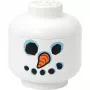 Storage Head Snowman large room copenhagen – LEGO suderinamas žaislų dėklas, baltas