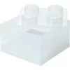 room copenhagen Storage Brick 4 Top Lid Glitter – permatoma LEGO tipo dėžutė su blizgučiais, 4 kauburėliai