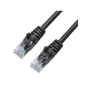 Tinklo kabelis X-Shield XS-CAT6-UUTP-BLK-1M juodas U/UTP 1 m