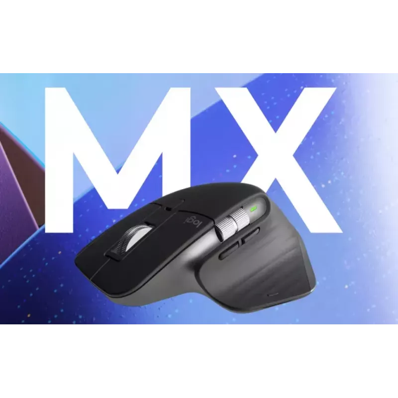Logitech MX Master 3S belaidė pelė RF + Bluetooth