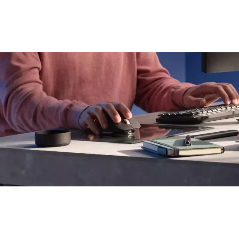 Logitech MX Master 3S belaidė pelė RF + Bluetooth