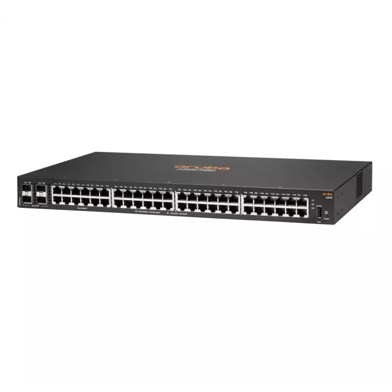Valdomas jungiklis Aruba 6000 48G 4SFP L3 Gigabit Ethernet 1U