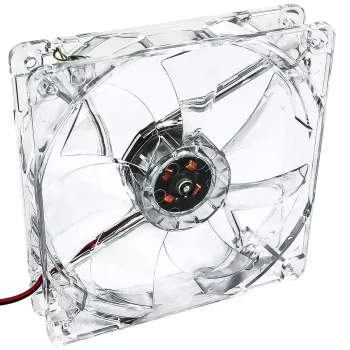 Kompiuterio korpuso ventiliatorius Akyga AW-12A-BG 120 mm, 1000 RPM, 66 CFM, permatomas