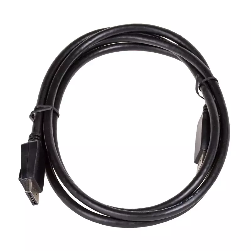 Akyga AK-AV-10 DisplayPort kabelis, kištukas–kištukas, auksuoti kištukai, 1,8 m, juodas