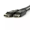 Akyga AK-AV-10 DisplayPort kabelis, kištukas–kištukas, auksuoti kištukai, 1,8 m, juodas