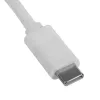 USB šakotuvas Akyga AK-AD-57, USB 2.0 Type-C jungtis, HDMI prievadas, 500 Mbit/s, baltas, 80×80×15 mm