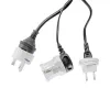 Maitinimo adapteris Akyga AK-AD-61 – vidaus naudojimui 110–240V, kompaktiškas baltas 48×48×86 mm