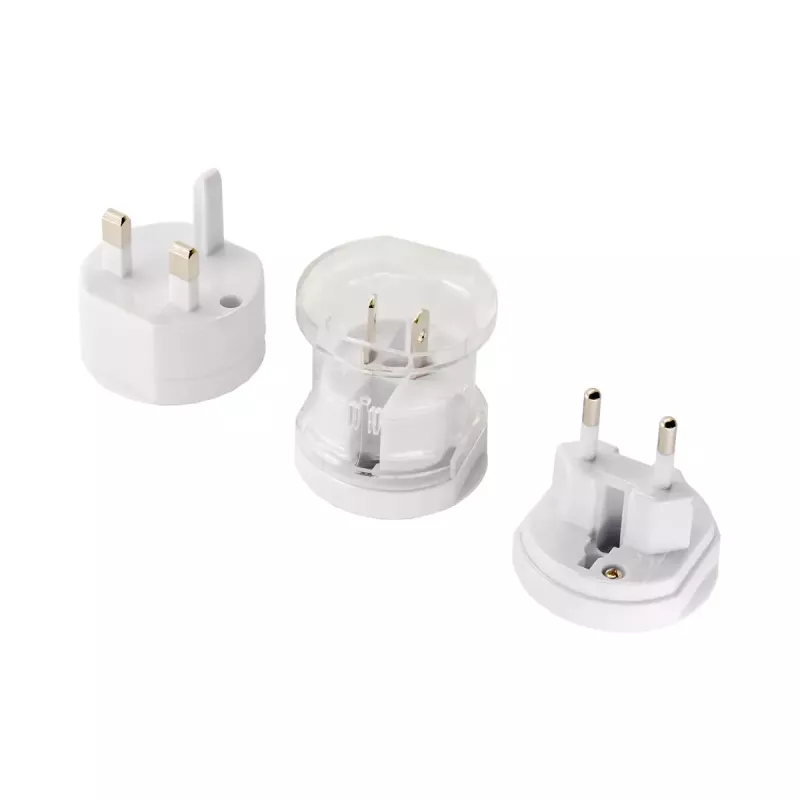 Maitinimo adapteris Akyga AK-AD-61 – vidaus naudojimui 110–240V, kompaktiškas baltas 48×48×86 mm