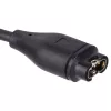Įkrovimo laidas Akyga AK-SW-17 Garmin išmaniesiems laikrodžiams, USB-A, 1 m, juodas