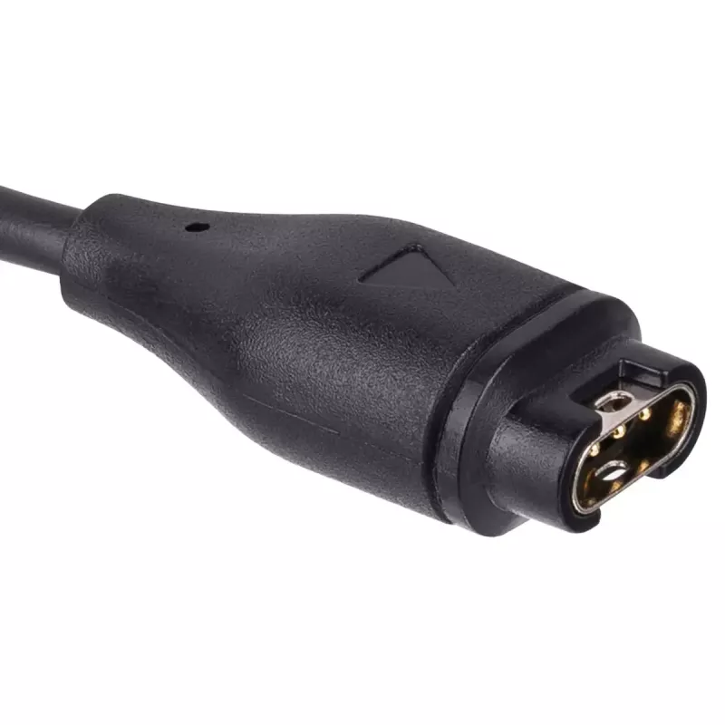 Įkrovimo laidas Akyga AK-SW-17 Garmin išmaniesiems laikrodžiams, USB-A, 1 m, juodas