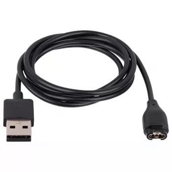 Įkrovimo laidas Akyga AK-SW-17 Garmin išmaniesiems laikrodžiams, USB-A, 1 m, juodas