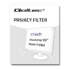 Privatumo filtras be rėmelio Qoltec 51063 43,2 cm (17 colių)