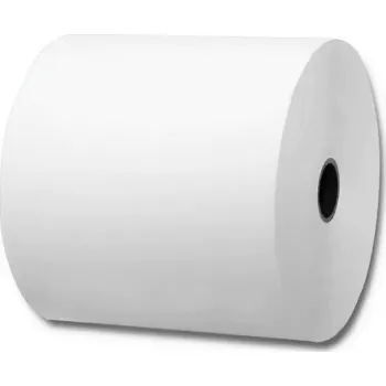 Terminio popieriaus rulonas QOLTEC 80 x 80 mm 65 g/m² kvitų spausdintuvams, 51889